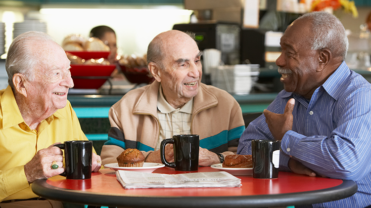 Cafétérias de centre pour personnes âgées